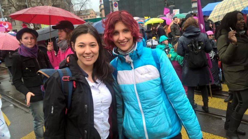 Chantal (l) und Barbara (r) von Lesbian Chic